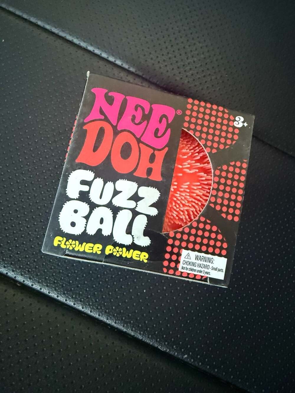 NeeDoh Fuzz Ball Flower Power Stress Ball Sensory Fidget Toy